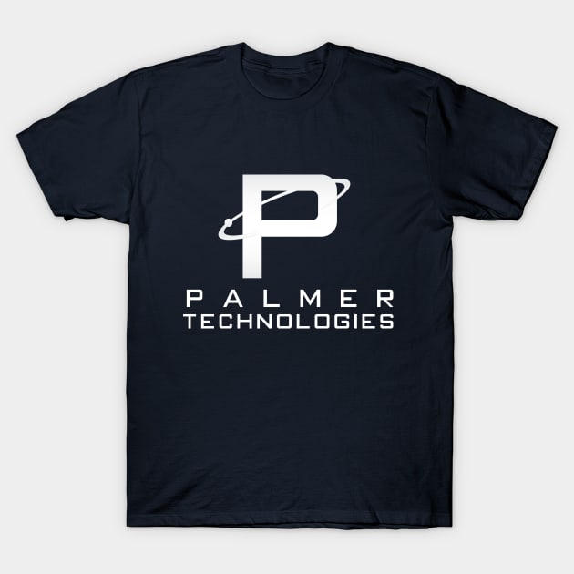 Palmer Technologies - White T-Shirt by fenixlaw